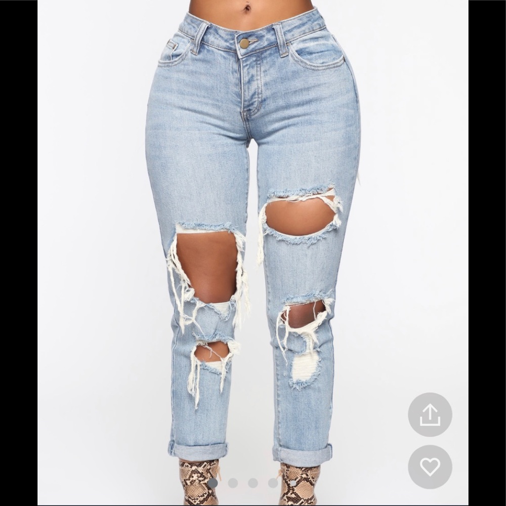 Women Boyfriend Jeans